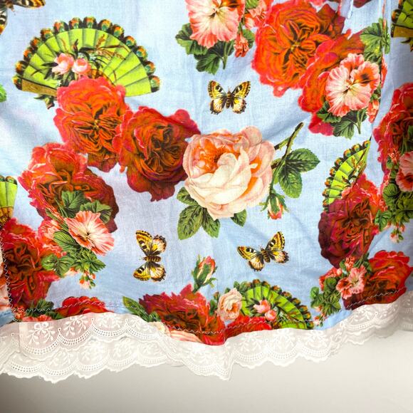 Agua Bendita Tunic Swim Cover Up In Bendito Rosal Size Medium New - Picture 7 of 16